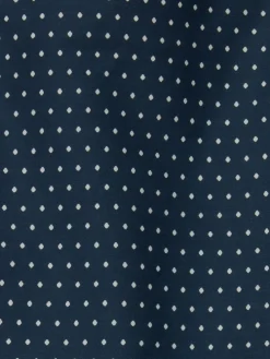 NIRAPlusParure de lit Satin NIRA 240x220 bleu foncé