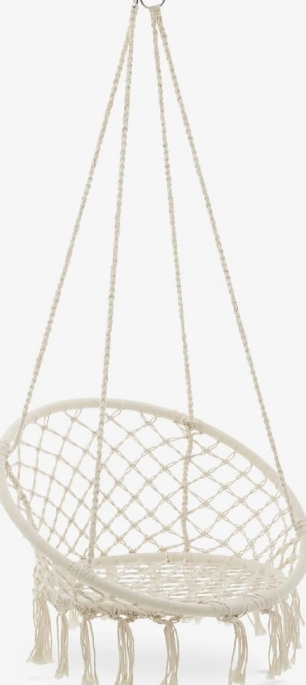 NITTEDALChaise suspendue NITTEDAL Ø80 blanc cassé