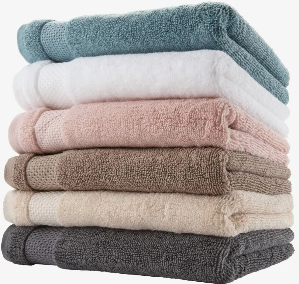 NORAGoldServiette de toilette NORA 50x100 blanc