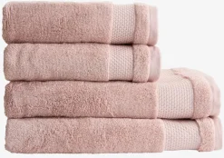 NORAGoldServiette de toilette NORA 50x100 rose poudré