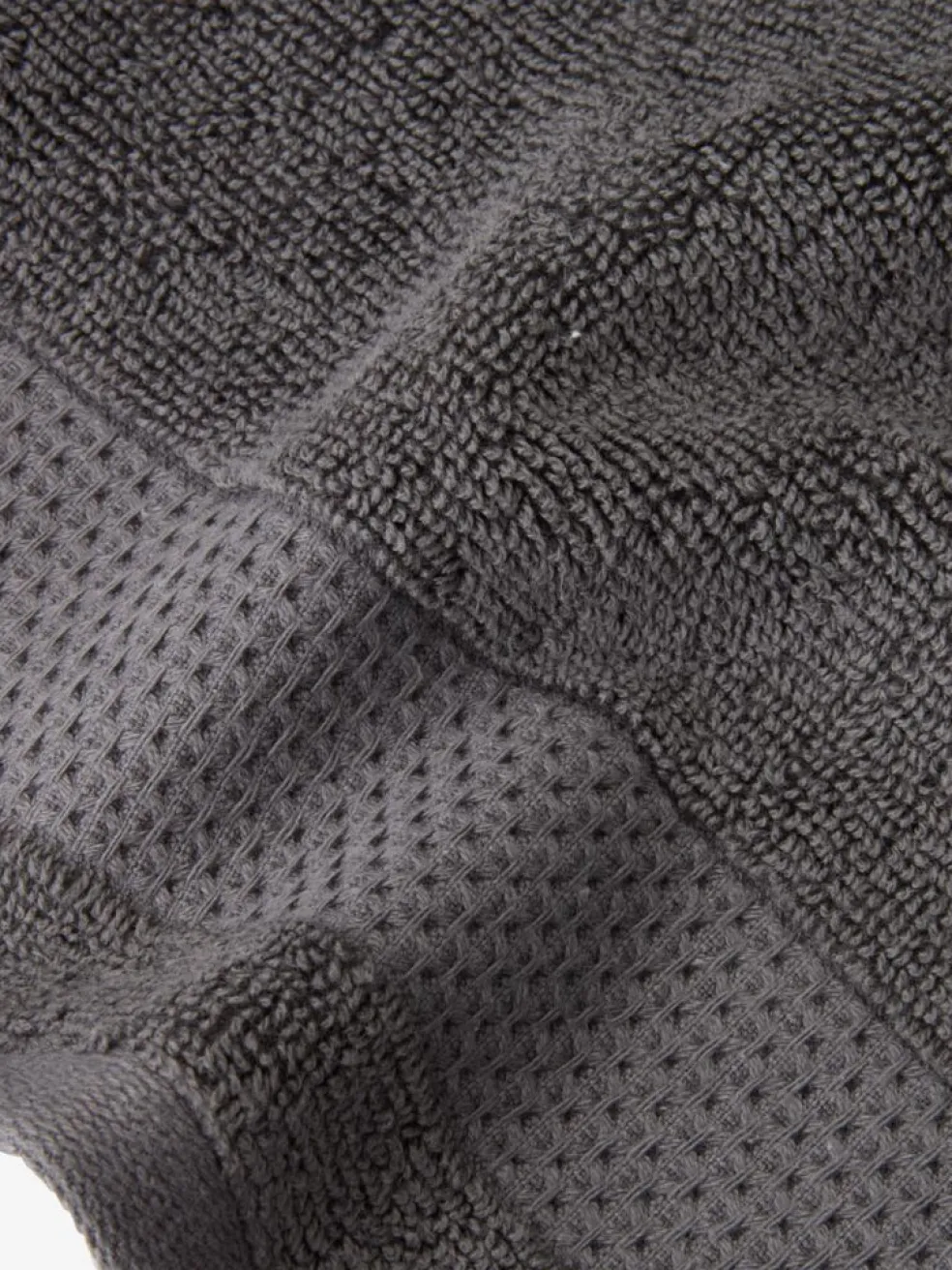 NORAGoldServiette de toilette NORA 50x100 gris anthracite