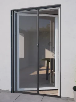 NYORDMoustiquaire enroulable NYORD 125x220 porte gris