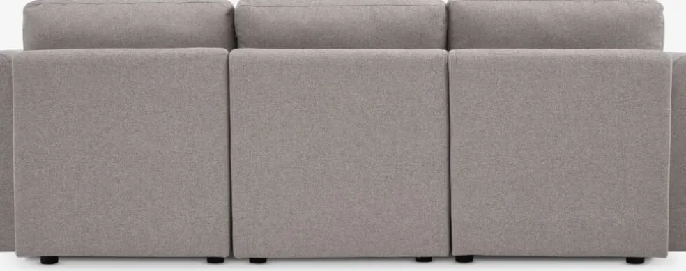 OKSBYCanapé modulable OKSBY 3pers. méridienne a/rangement sable