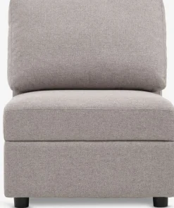 OKSBYModule canapé OKSBY central a/rangement tissu sable