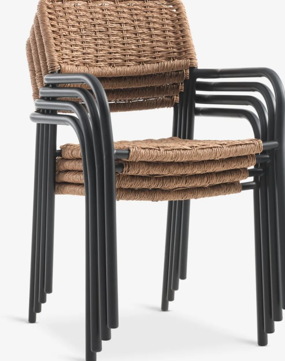 ORKANGERChaise empilable ORKANGER naturel