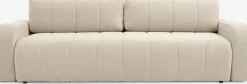 ORMSLEVCanapé convertible ORMSLEV 3 personnes tissu beige