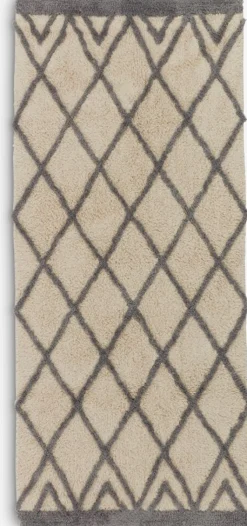 PENGEURTTapis PENGEURT 70x160 blanc cassé/gris