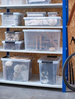 PROBOXBoîte de rangement PROBOX 14L a/couvercle transparent