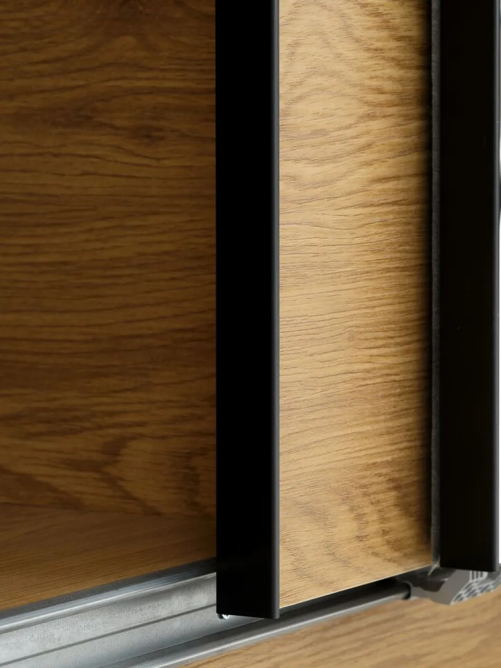 RABERGArmoire RABERG 150x200 a/miroir coloris chêne chaud
