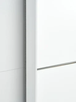 RABERGArmoire RABERG 200x200 a/miroir blanc