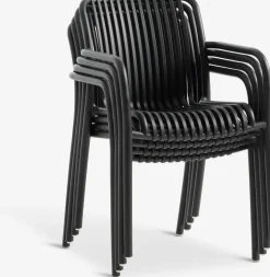 RADSTRUP + NABBENRADSTRUP Ø60 table + 2 NABBEN chaises noir