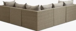 RAVNDRUPEnsemble lounge RAVNDRUP 5 personnes naturel
