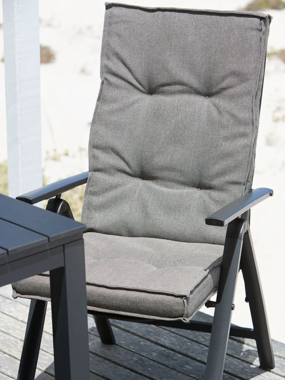 REBSENGECoussin de jardin p/chaise inclinable REBSENGE sable foncé