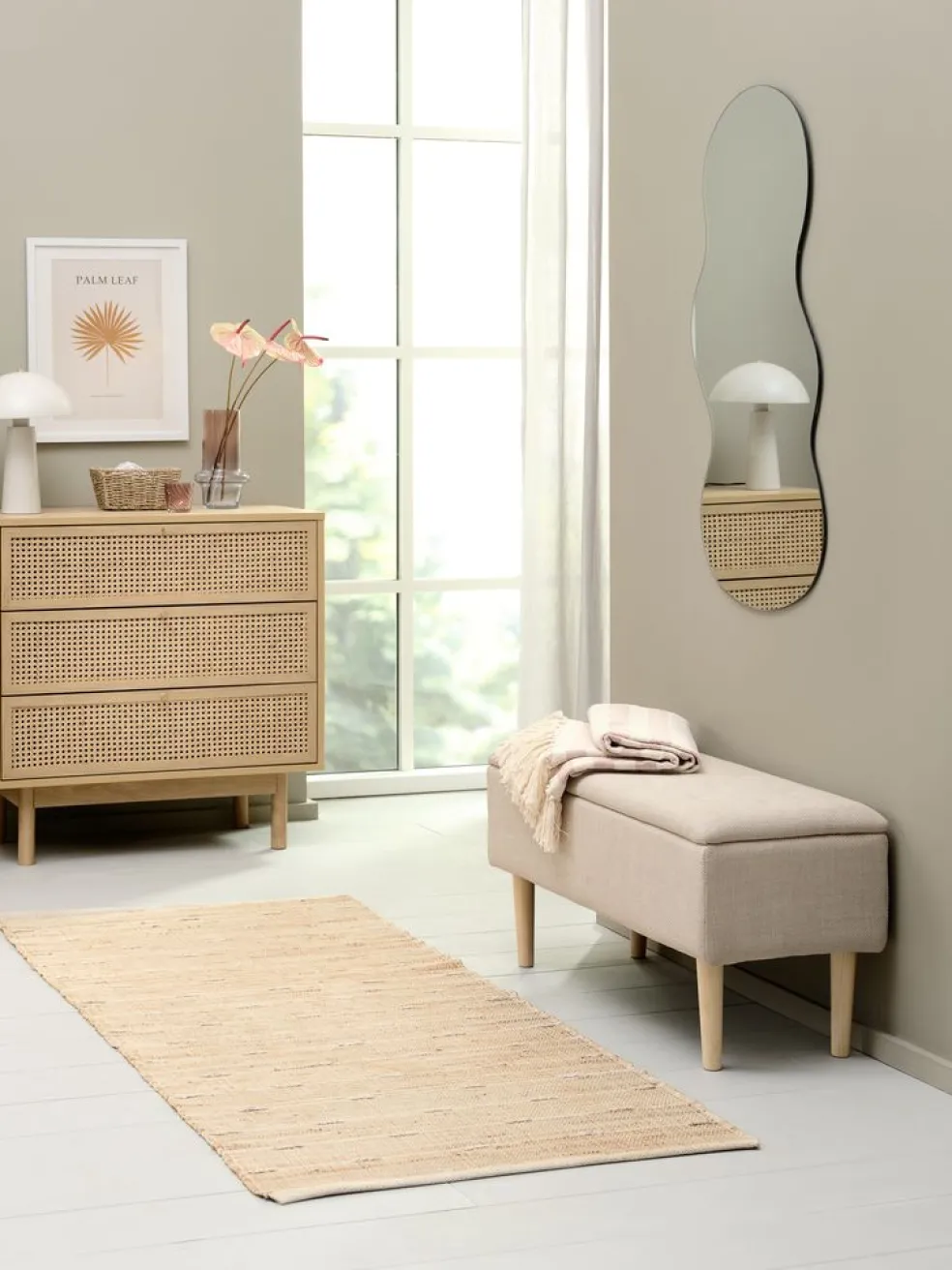 REJSBYMiroir REJSBY 50x100 forme organique