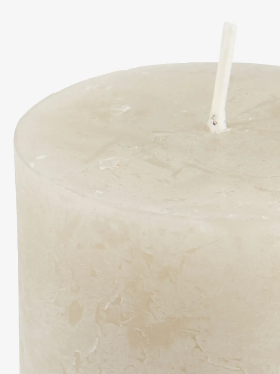 RENEBougie pilier RENE Ø7xH10cm naturel