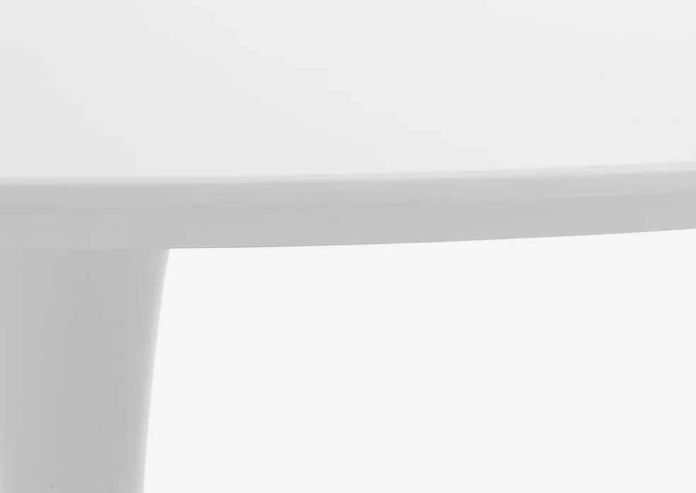 RINGSTEDTable RINGSTED Ø100 blanc