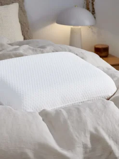 RISKABasicOreiller en mousse à mémoire de forme 35x50x11 RISKA