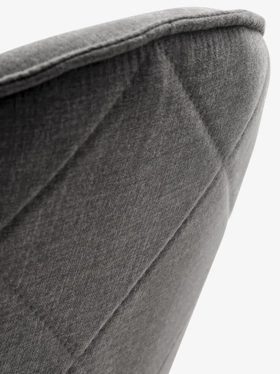 SABROChaise SABRO tissu gris/noir