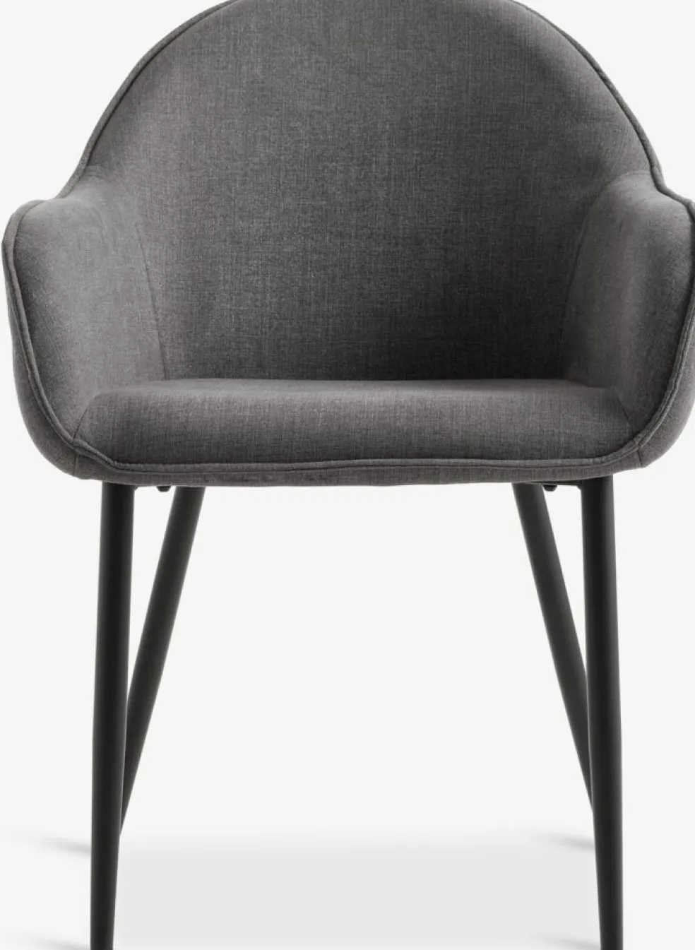 SABROChaise SABRO tissu gris/noir