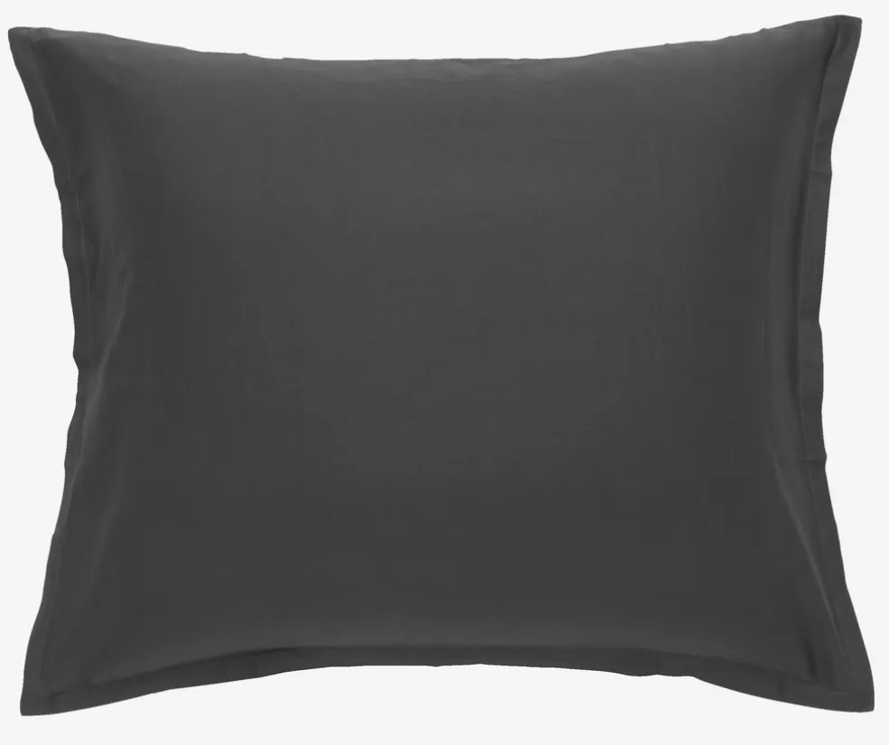 SALLYGoldTaie d'oreiller Satin SALLY 60x63/70 gris