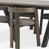 SANDBY + BOVRUPSANDBY L160 table chêne foncé + 4 BOVRUP chaises ch. f./brun