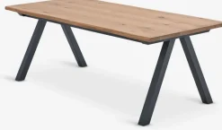 SANDBYTable SANDBY 100x210 chêne naturel/noir