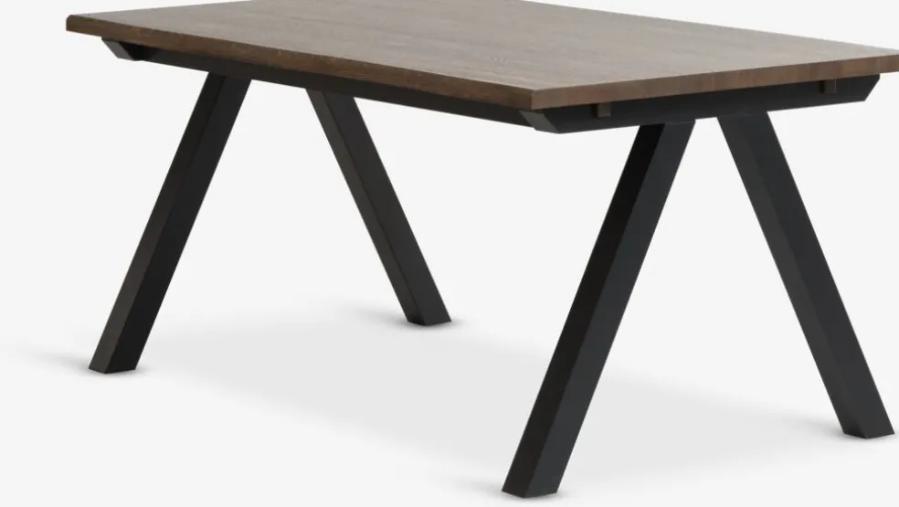 SANDBYTable SANDBY 100x160 chêne foncé