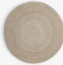 SANDELTRETapis SANDELTRE Ø120 naturel/gris