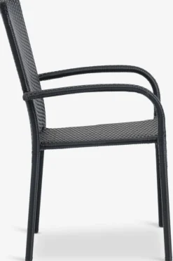 SANDVIKA + GUDHJEMSANDVIKA L65 table + 2 GUDHJEM chaises noir