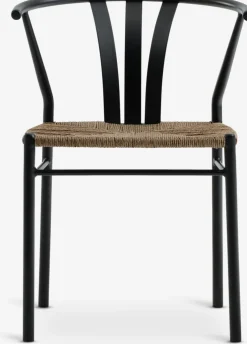 SANDVIKA + TAGMARKSANDVIKA L65 table + 2 TAGMARK chaises noir