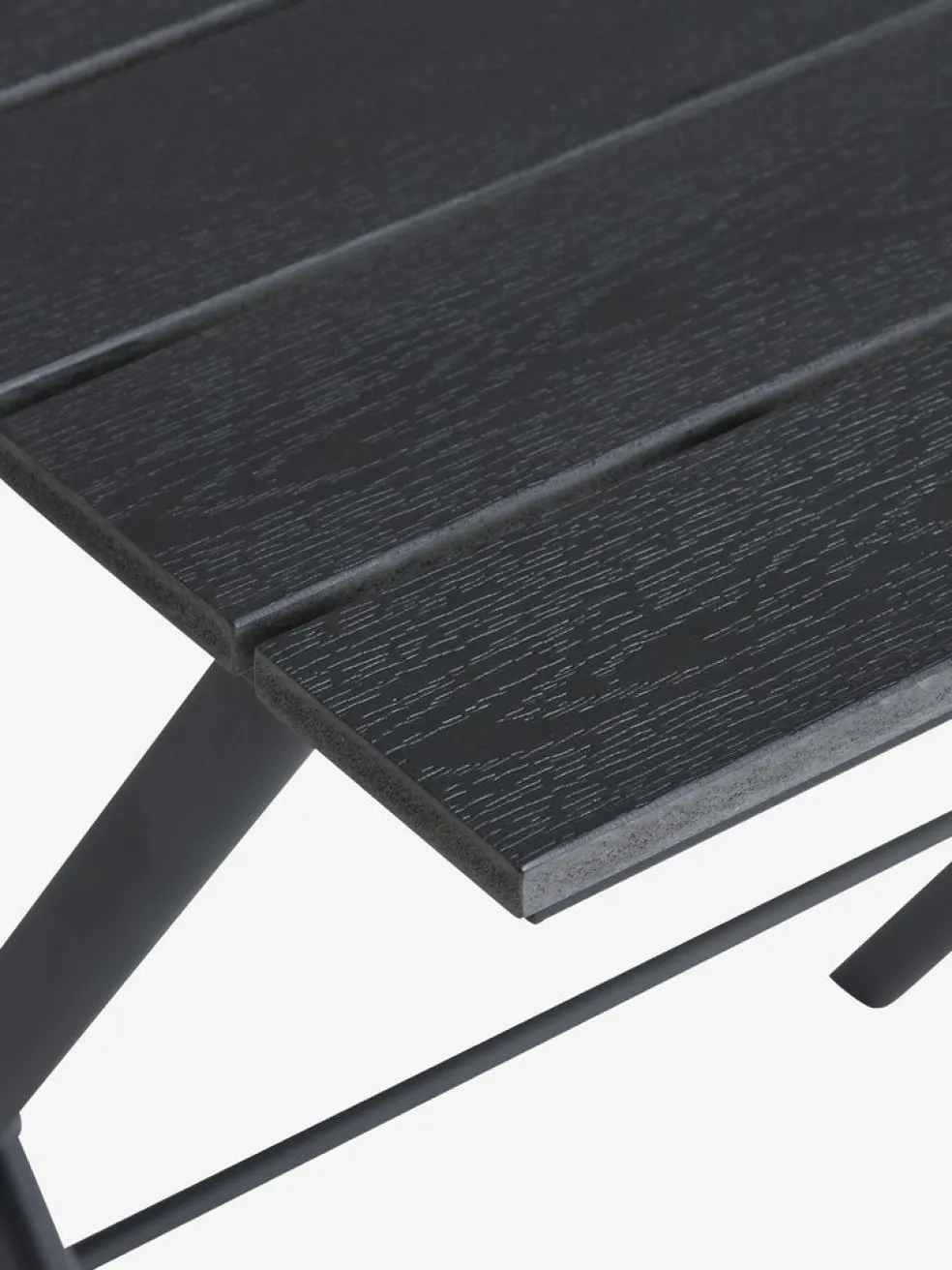 SANDVIKA + TAGMARKSANDVIKA L65 table + 2 TAGMARK chaises noir