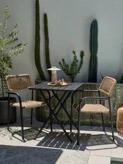 SANDVIKATable bistrot SANDVIKA 65x65 noir