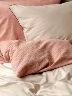 SANNAGoldParure de lit Satin SANNA 240x220 sable