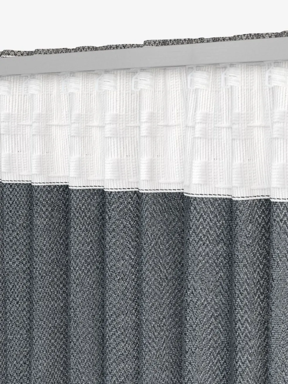 SAVALENRideau SAVALEN 1x140x245 chenille gris