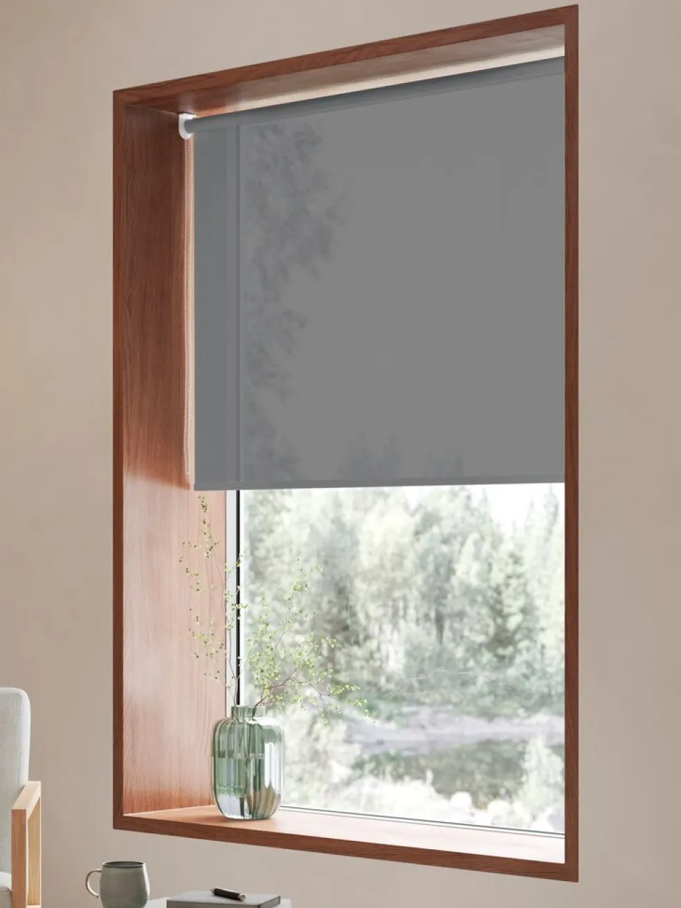 SENJAStore enrouleur SENJA 45x170cm gris