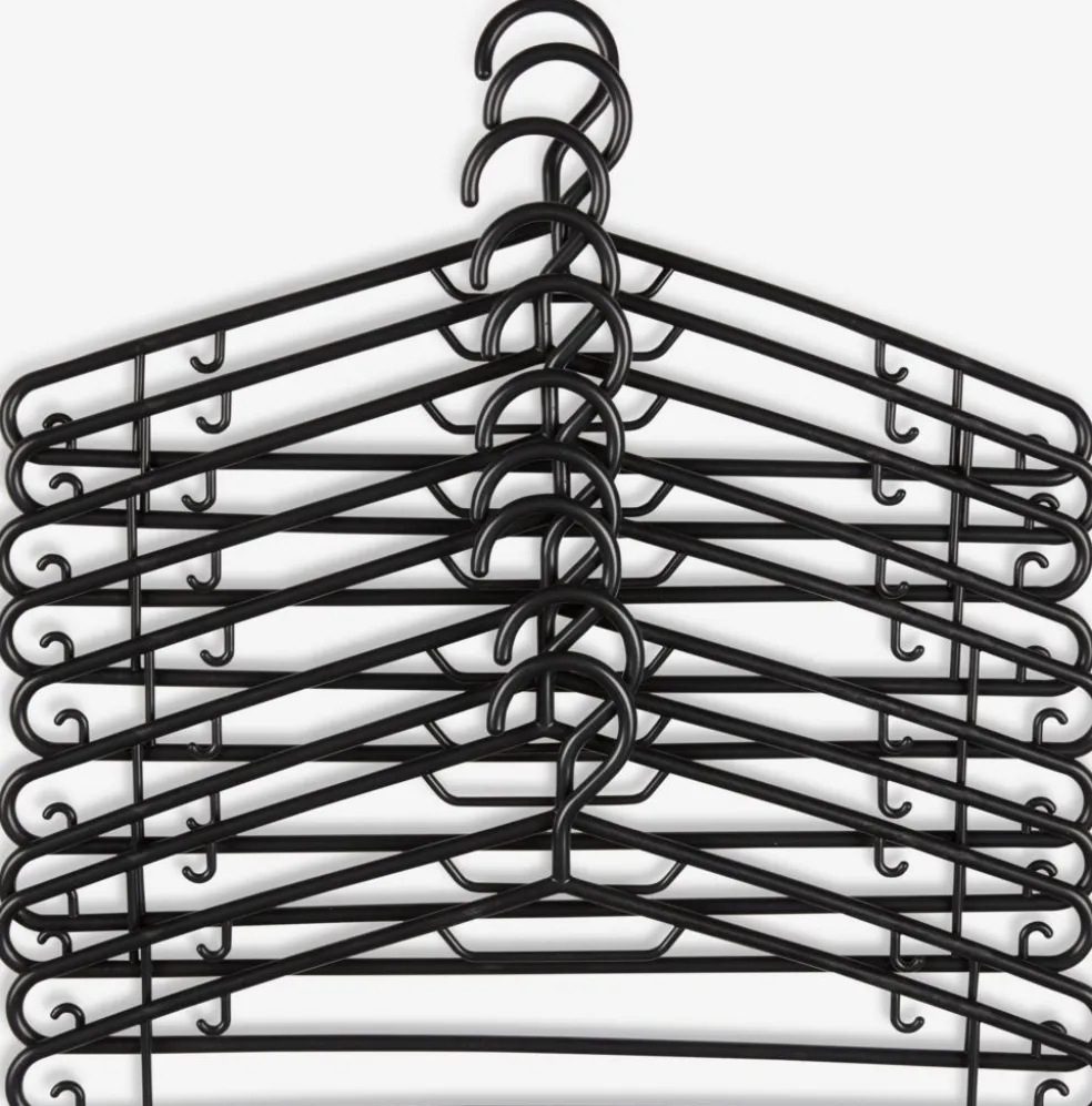 SIGBRANDTCintres SIGBRANDT noir 10pcs/pqt