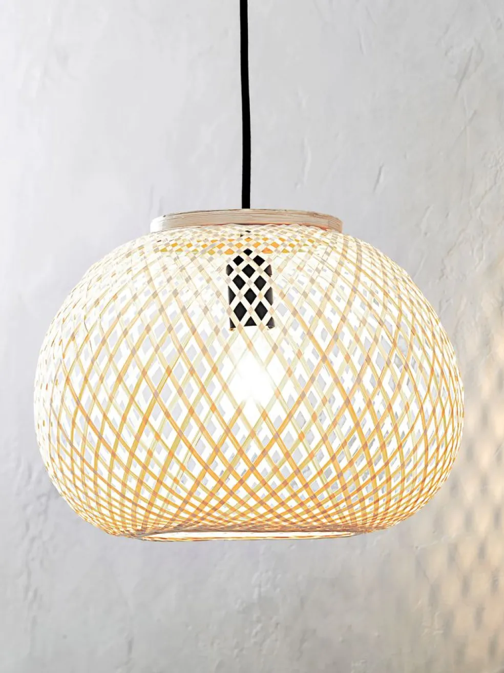 SIGVARDSuspension SIGVARD Ø35xH26cm bambou