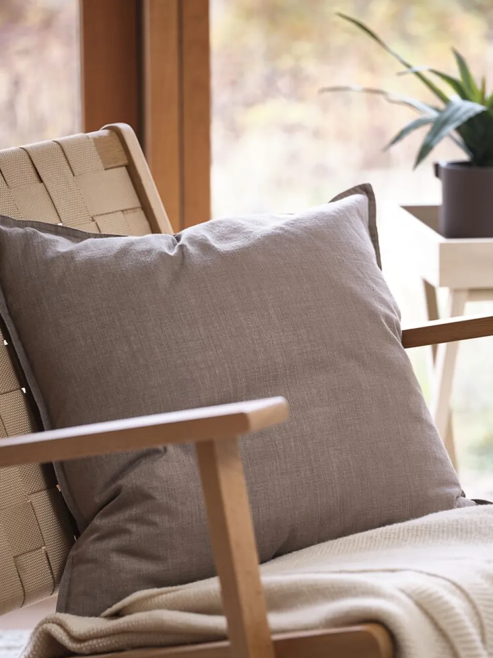 SIKORIHousse de coussin SIKORI 50x50 lavande