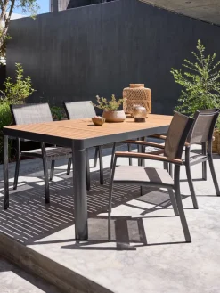SIRDALChaise empilable SIRDAL gris