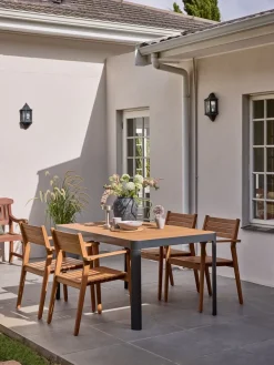 SIRDALTable de jardin SIRDAL l91xL149 eucalyptus