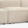 SKEJBYCanapé modulable SKEJBY 3pers. méridienne/extrémité beige