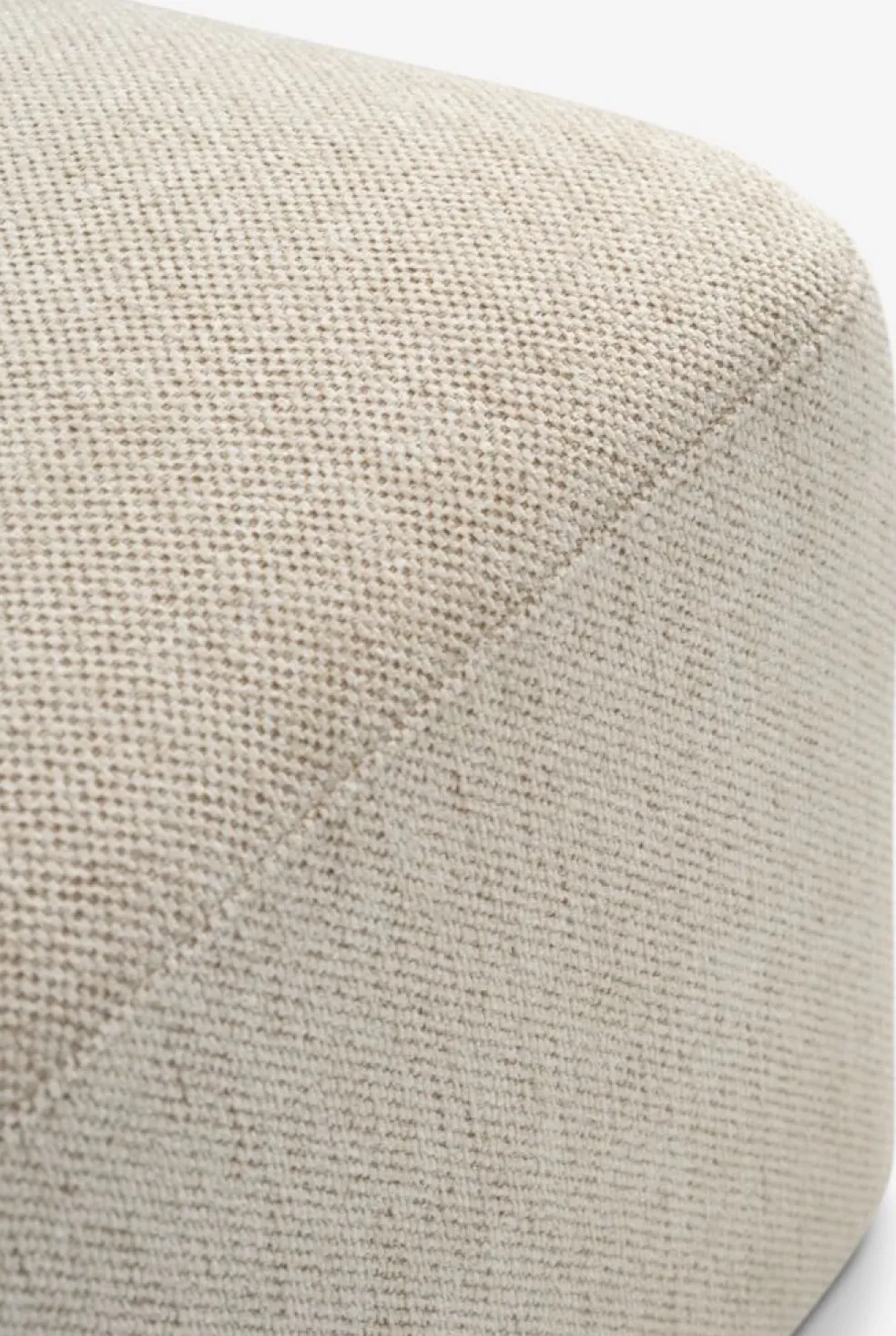 SKEJBYModule canapé SKEJBY ouvert gauche tissu beige