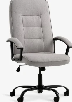 SKODSBORGFauteuil de bureau SKODSBORG tissu gris/noir