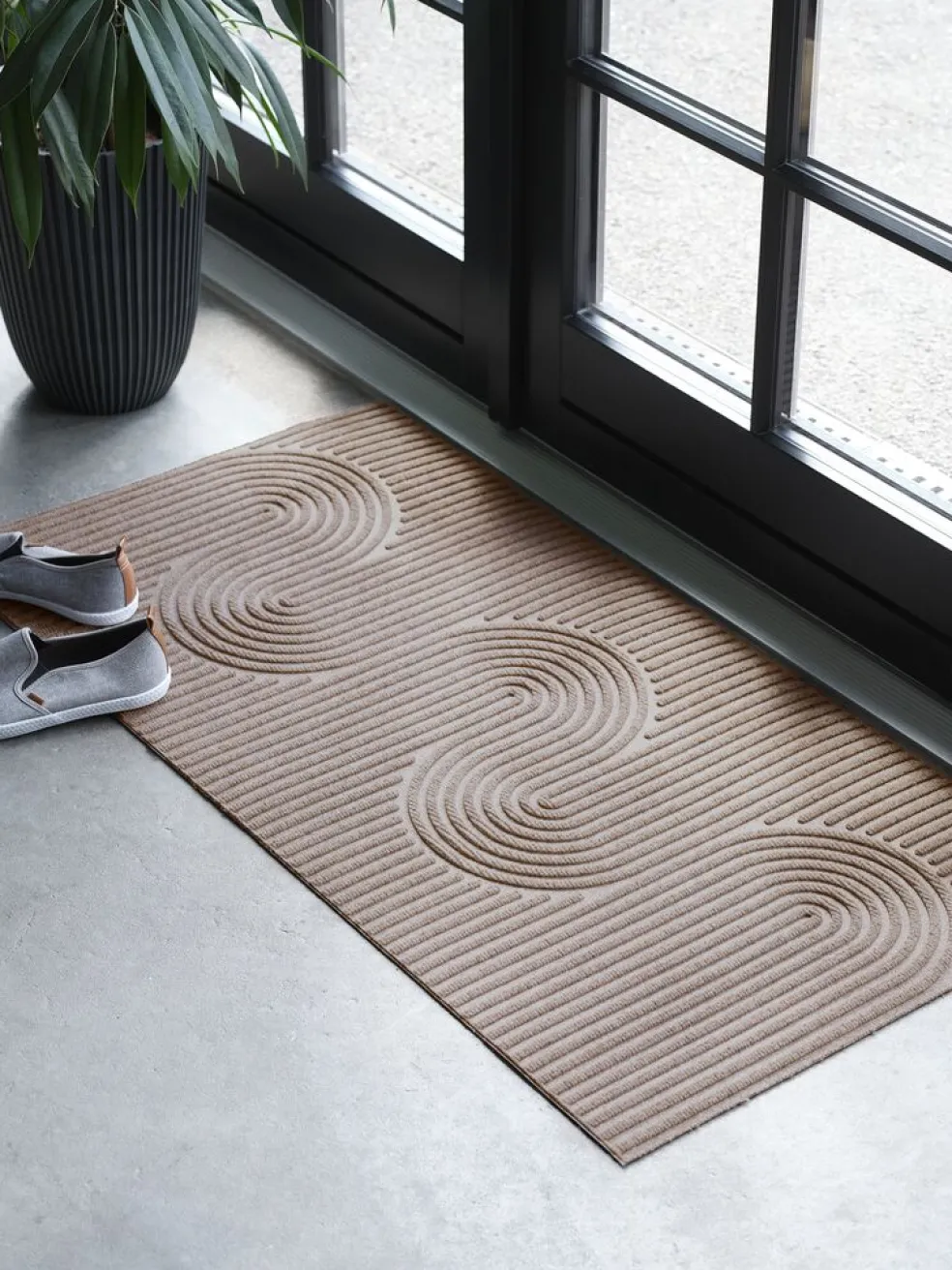 SKOGFAKSPaillasson SKOGFAKS 60x120x0,7 brun/beige