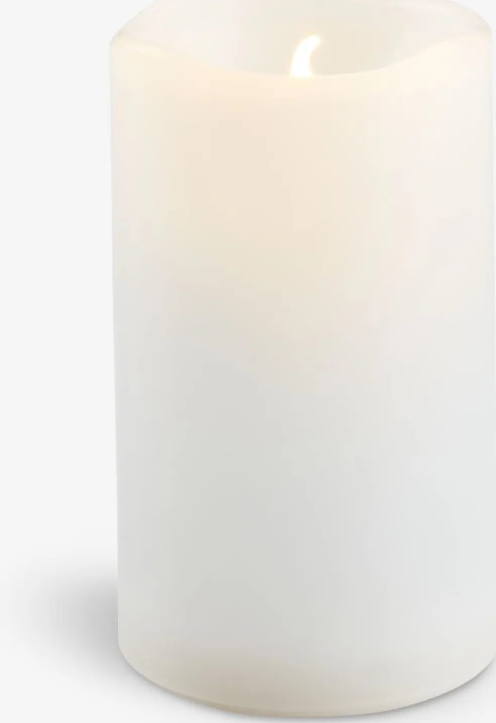 SORENBougie pilier LED SOREN Ø6xH9cm blanc