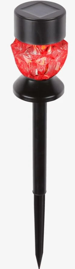 SPLITTERNELampe solaire SPLITTERNE Ø7xH35cm noir