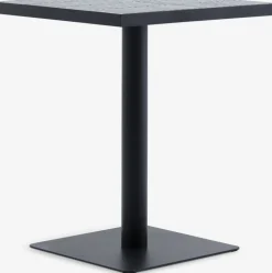 STENUNGSUND + TAGMARKSTENUNGSUND L60 table gris + 2 TAGMARK chaises noir