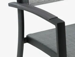STRANDBYChaise empilable STRANDBY gris