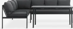 STROEMSTADEnsemble lounge STROEMSTAD 6 personnes noir