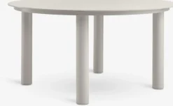 SURNADAL + MIDDAGSBERGETSURNADAL Ø150 table beige + 4 MIDDAGSBERGET chaises